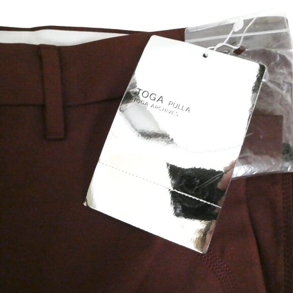 TOGA PULLA ARCHIVE Polyester stitch pants IT 38 US 4 NWT - Picture 9 of 11